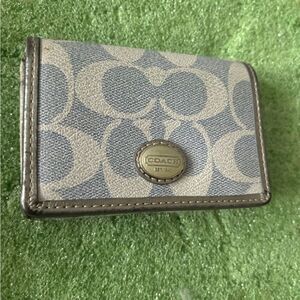 Coach wallet handbag logo purse c coin purse money holder id card accessory y2k